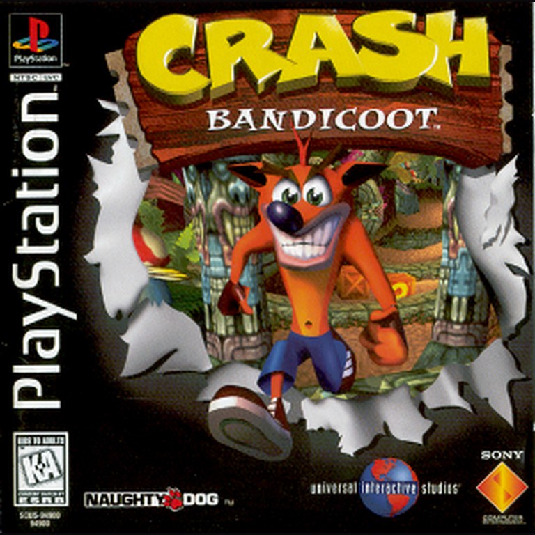 Crash Bandicoot cover art